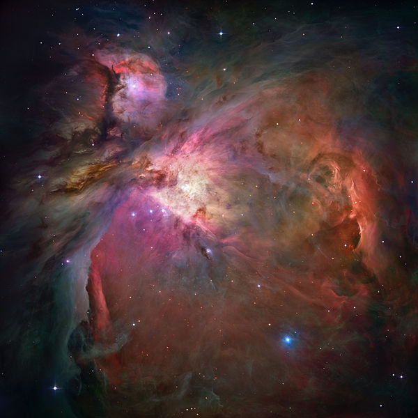 The Orion Nebula (credit: NASA)